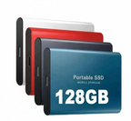 128GB External SSD | Up to 550 MB/s Read/Write Speeds | Shock Resistant | Nexdrive