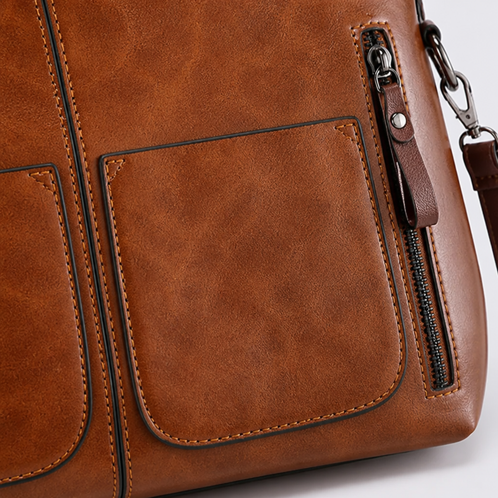 The Linnea — Vintage Saddle Bag