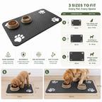 DogBedHouse Absorbent Waterproof Non-Slip Feeding Mat