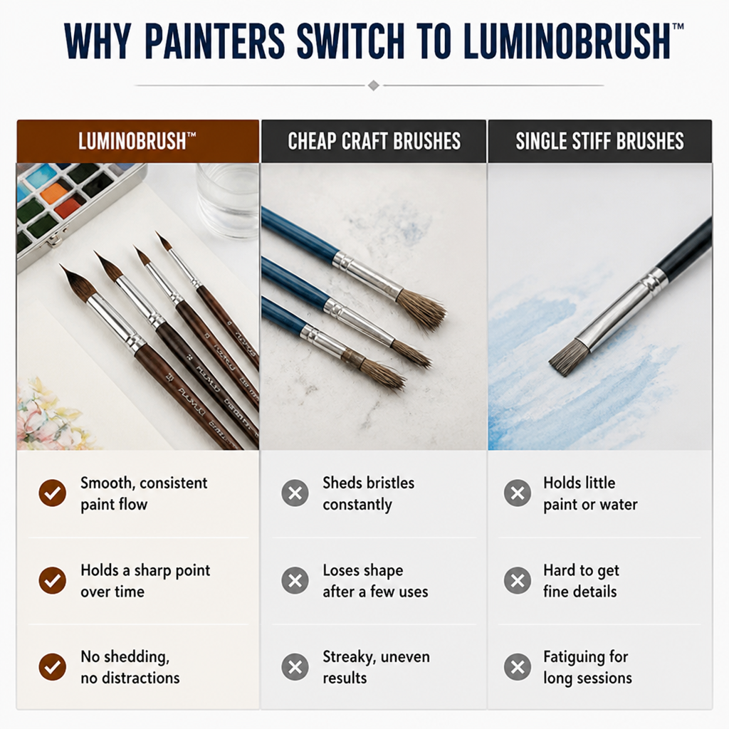 LuminoBrush™ — Unlock Effortless Precision and Paint Like Never Before