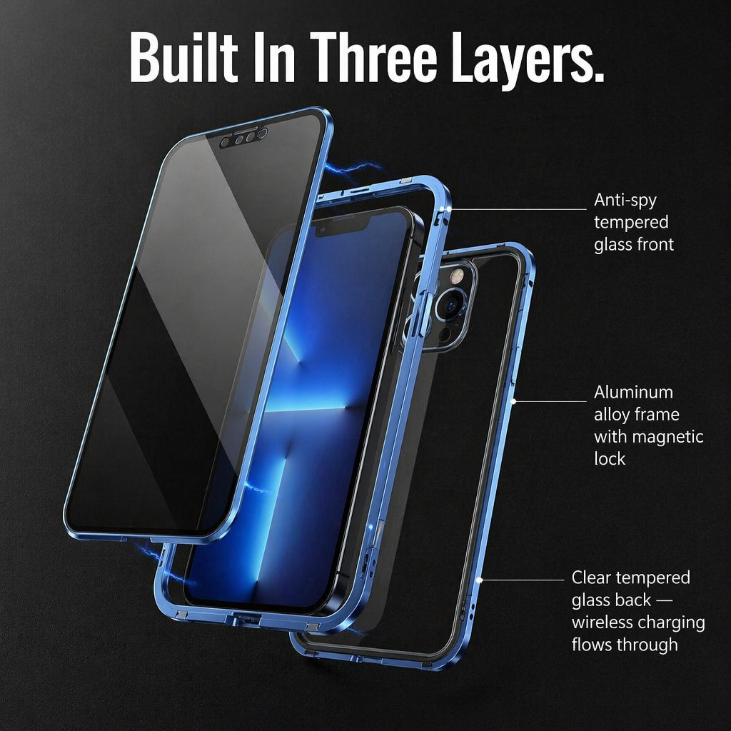 StealthGuard™ Privacy Armor — Stop Screen Peepers and Protect Both Sides Instantly