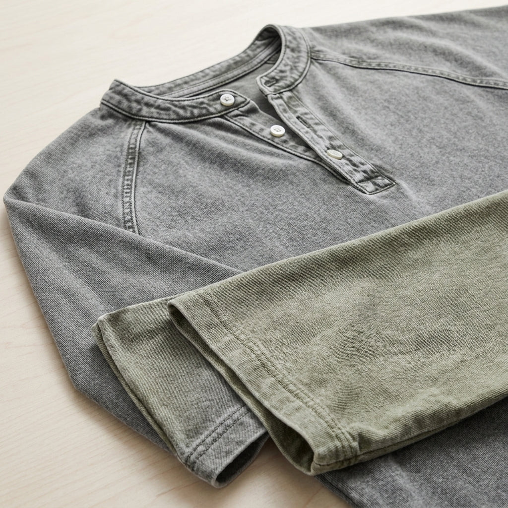 StridePulse™ Henley — Your Everyday Armor for Unmatched Comfort and Unstoppable Confidence
