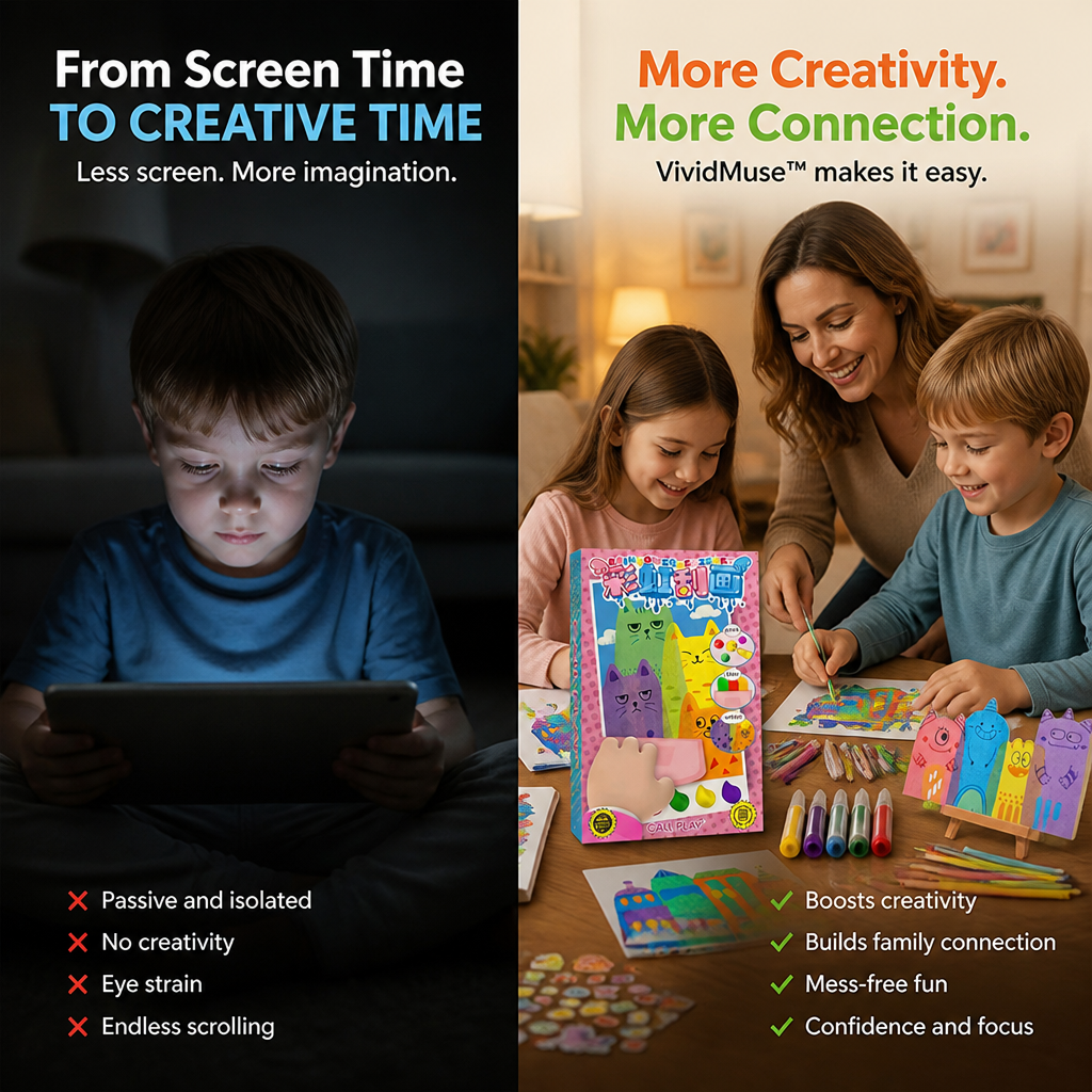 VividMuse™ — Unlock Endless Creativity Without the Mess or Stress