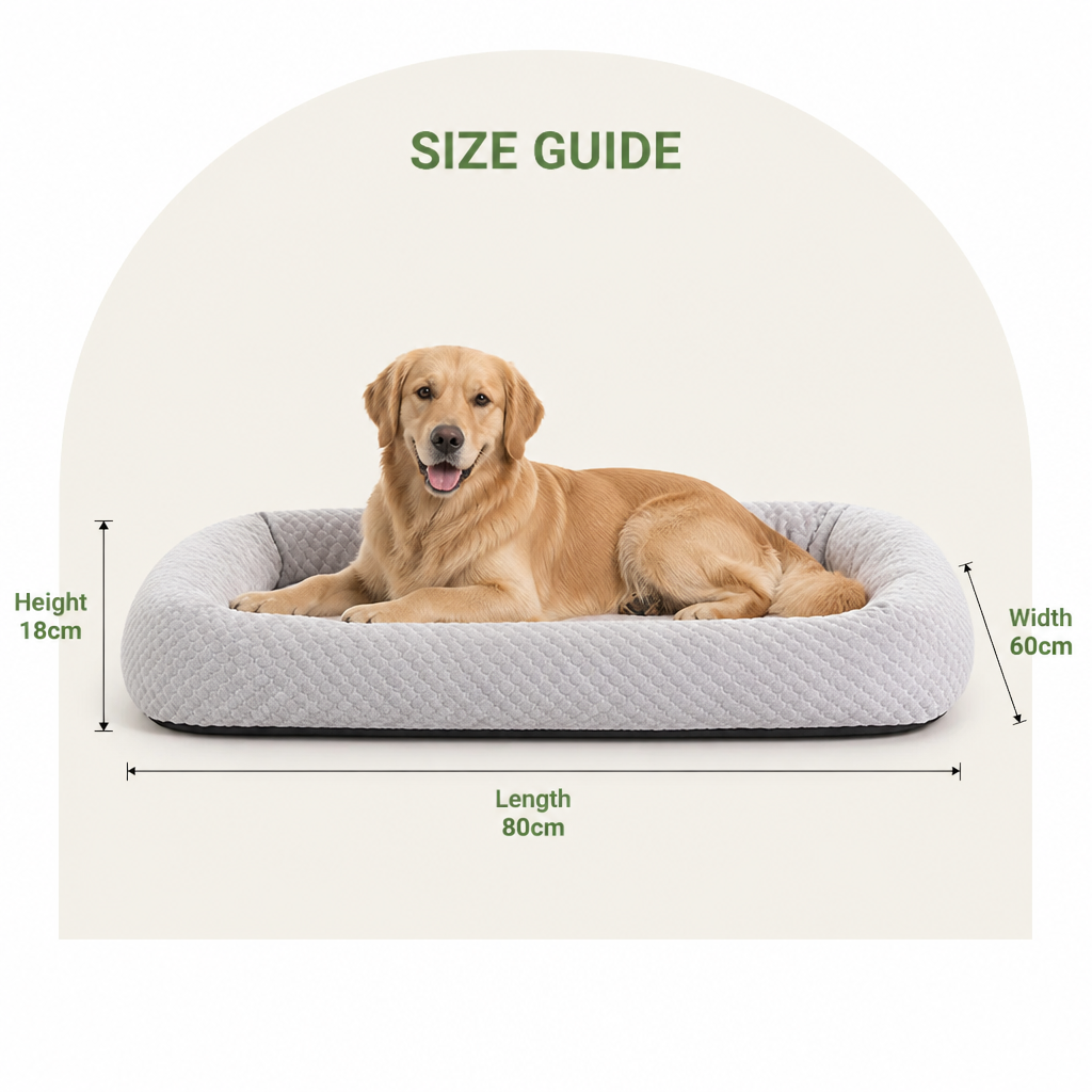 DogBedHouse Breathable Cooling & Supportive Cushioning Dog Bed