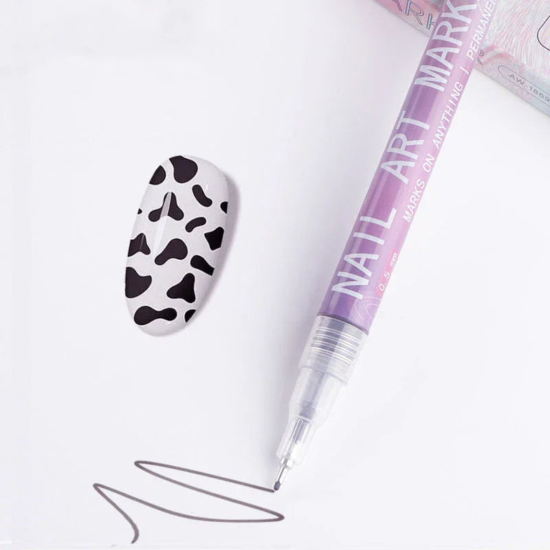 LumaVibe™ Nail Art Pens — Unleash Bold, Show-Stopping Designs That Turn Heads Instantly