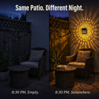 LunaAura™ — Turn Your Nights into Beautiful Solar-Powered Mandala Enchantment