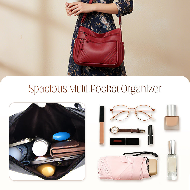 VividEra™ Shoulder Bag — Transform Chaos into Effortless, Chic Confidence Every Day