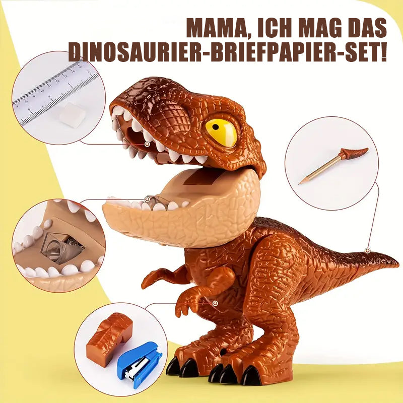 RexShield™ 5-in-1 Stationery — Ignite Your Child’s Creativity While Organizing Every Essential in One Playful Dinosaur