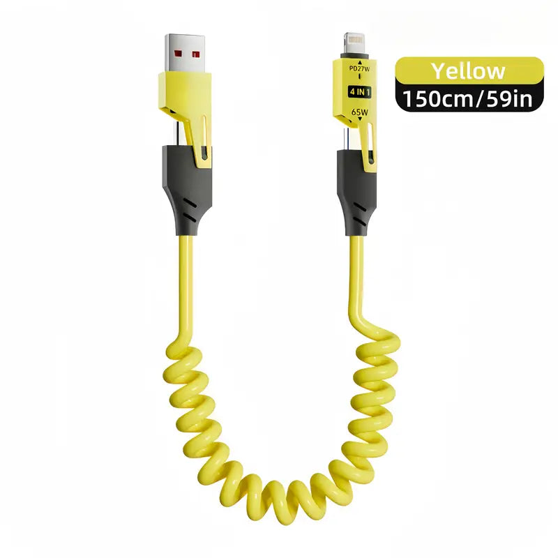 SurgeLine™ FlexCharge — Smash Cable Chaos with Lightning-Fast, Tangle-Free Power