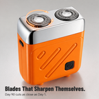 AeroGlide™ Mini Shaver — Zap 5 O'Clock Shadow in 90 Seconds On the Go