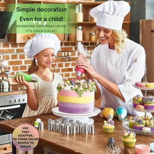 BloomWhirl™ Tulip Decorating Set — Unleash Stunning Cakes That Captivate Every Celebration
