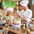 BloomWhirl™ Tulip Decorating Set — Unleash Stunning Cakes That Captivate Every Celebration