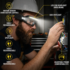 Work Lamp with Motion Sensor | Hands-Free Use | LED Glasses Lamp | SensorGlow