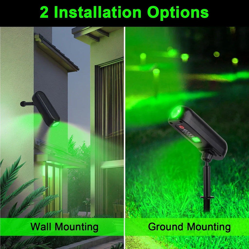 Solar IP65 Waterproof Adjustable LED Garden Spotlight