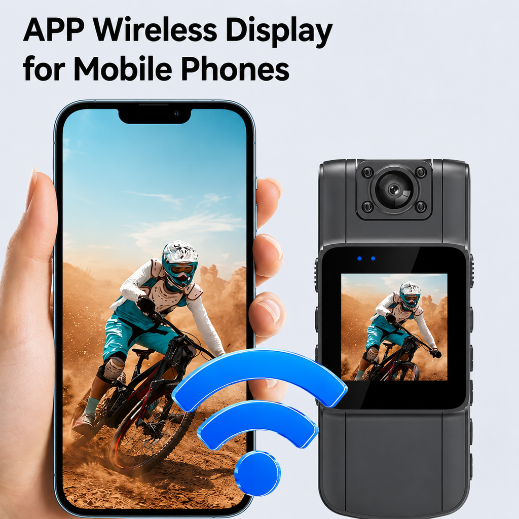 Mini Camera | 4K Video | Lens Rotates | SecureCam