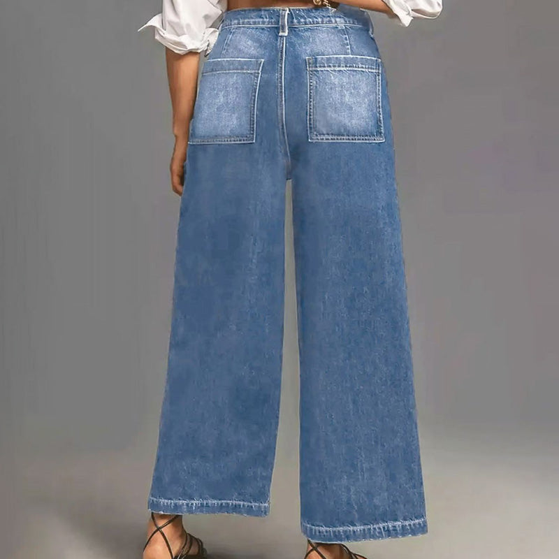 HaloStride™ — Embrace Confidence with Jeans that Honor Your Curves and Freedom