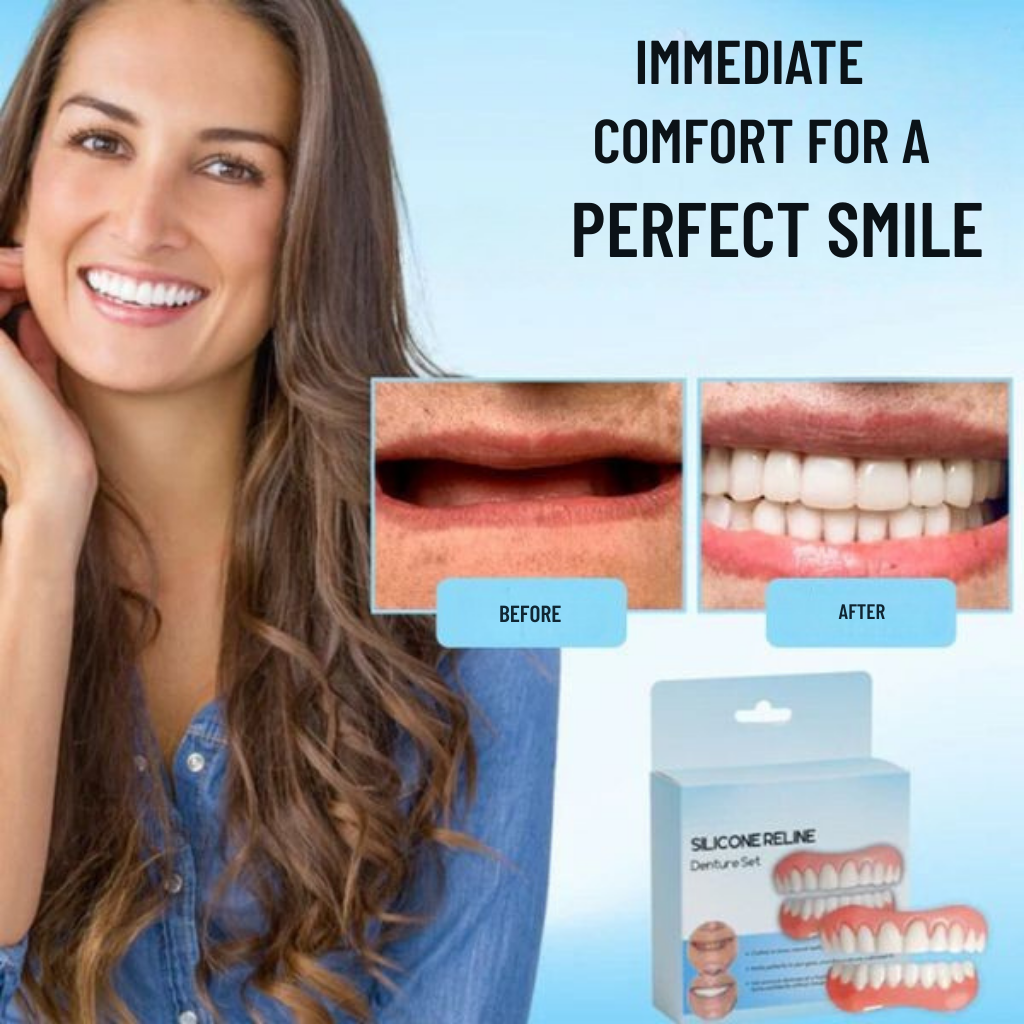 SilkaSense™ — Enjoy Dentures That Feel Like They Were Made Just for You, All Day Without Pain or Slip