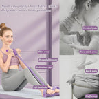 Fitness Resistance Band | Comfortable Handles and Foot Straps | Portable | CoreFlex