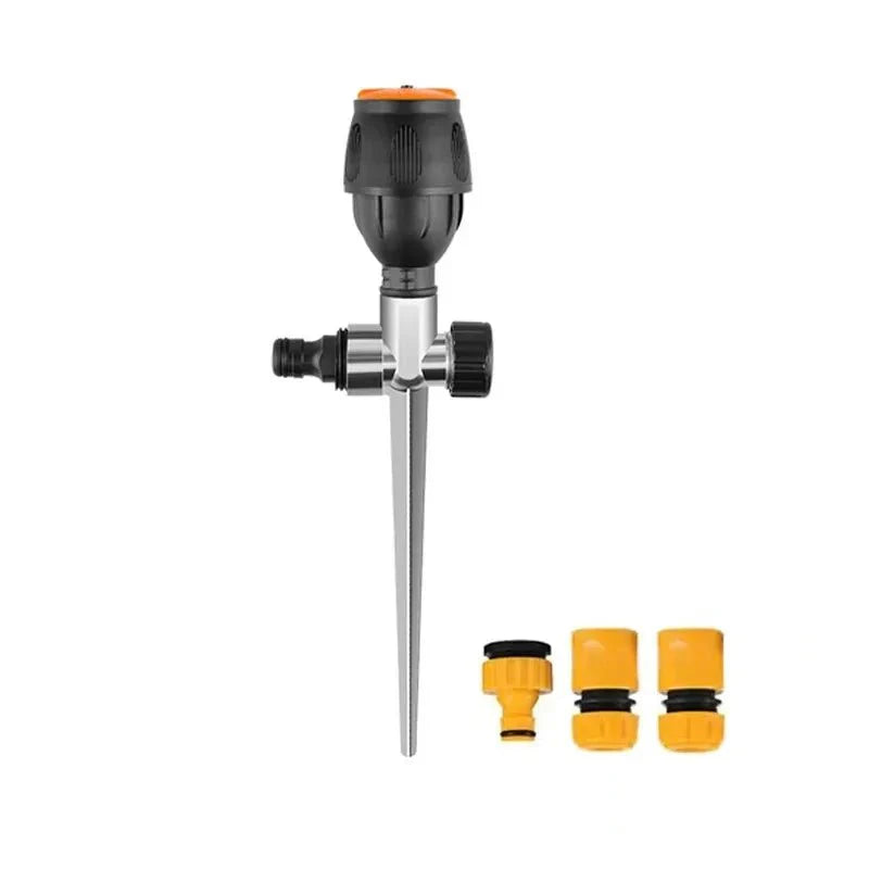 Automatic 360° Garden Watering | Fully Automated Lawn Sprinkler | Weather-Resistant | Spinflow