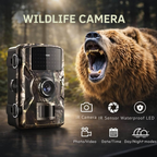 Wildlife Camera with Night Vision | Motion Sensor | Weather-Resistant | Forest Guardian