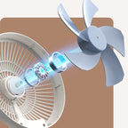 ChillAura™ — Feel Fresh and Confident with Effortless, Whisper-Quiet Cooling Anywhere