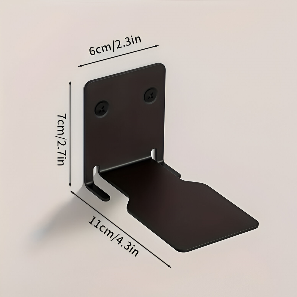 Floating Shelf | Invisible Floating Look for Books | Sturdy Iron Wall Bracket | FloatShelf