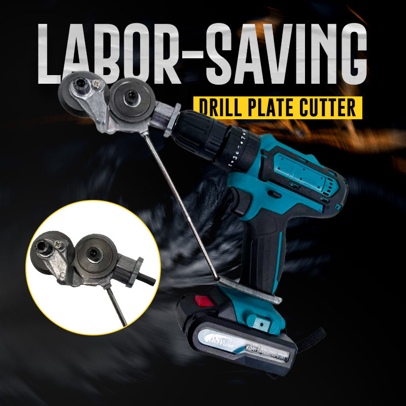 RazorForce™ Drill Plate Cutter — Transform Your Drill, Slice Metal Like a Pro, and Cut Safe Every Time