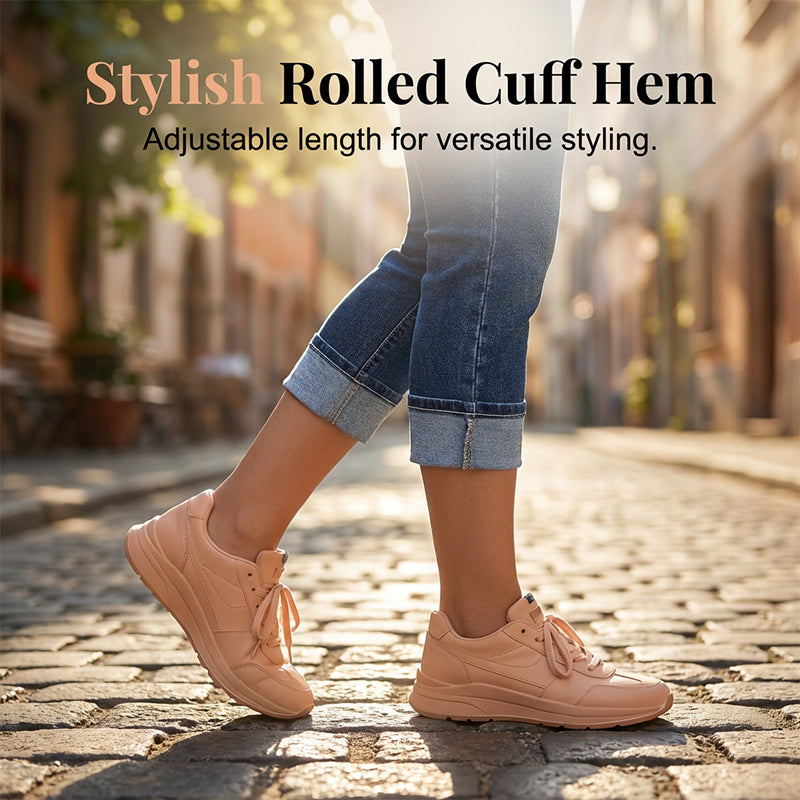 VeloraFlex™ Denim Capris — Sculpt Your Curves in All-Day Comfort and Freedom