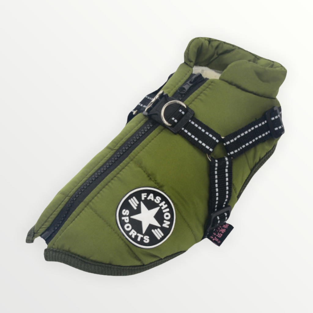 StormGuard™ Shield Coat — Wrap Your Dog in Cozy, Weatherproof Control for Stress-Free Walks