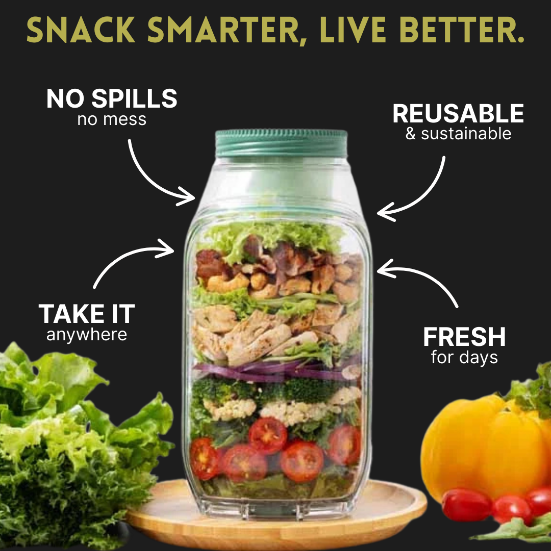 PureBite™ Meal Pod — Keep Every Crunch Fresh and Flavorful Wherever Life Takes You