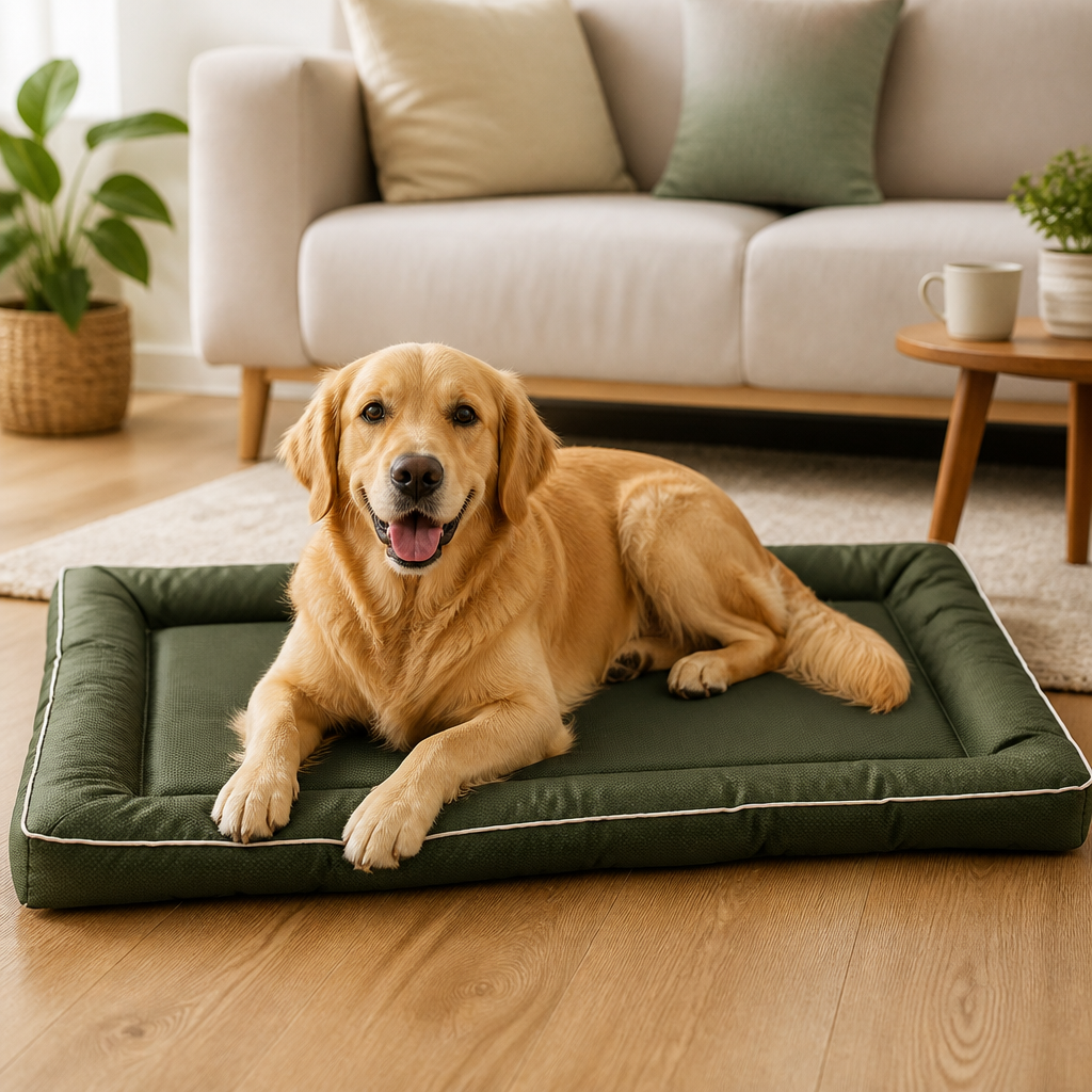Dog Bed | Breathable Oxford Cloth Cooling Pad | Anti-Slip & Scratch-Resistant