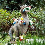 Garden Decor | Resin Dinosaur Figurine | Weather-Resistant | RexTerra
