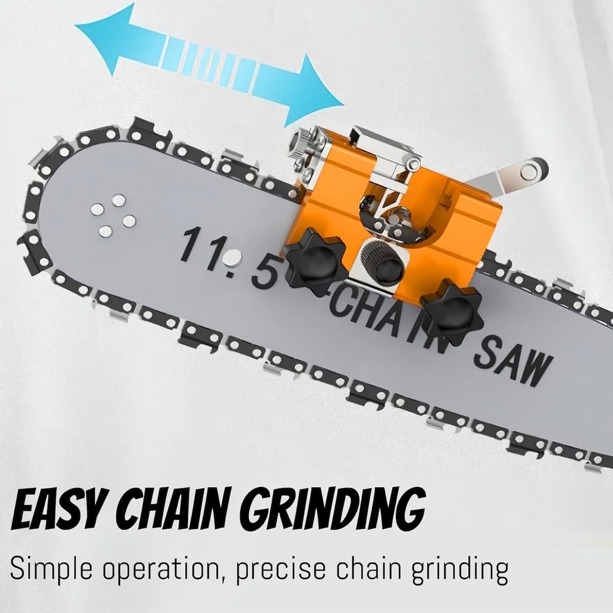 Chainsaw Sharpener Portable | Accurate | Cordless | CutMaster