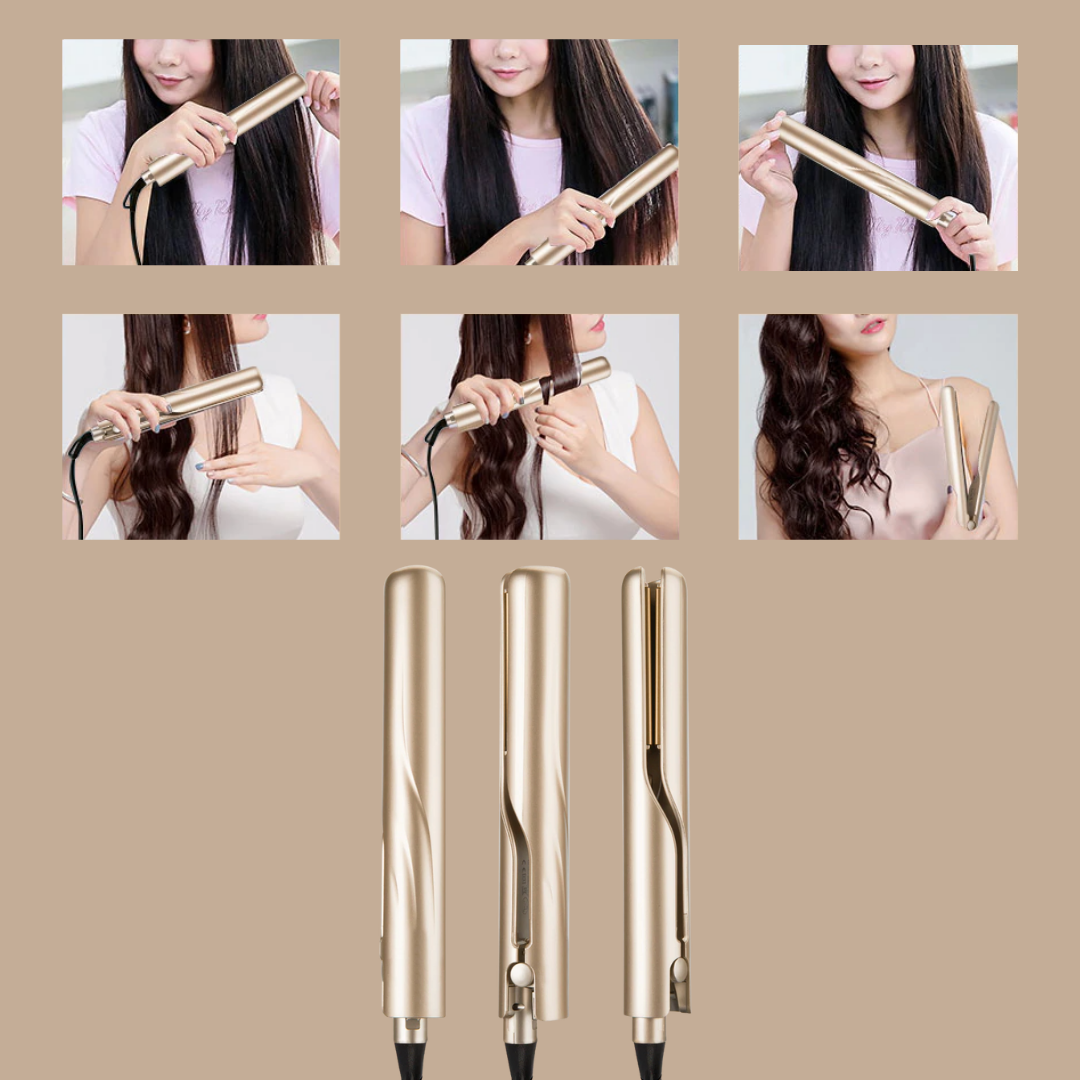 VivaCurl™ 2-in-1 Styler — Transform Your Hair with Effortless Shine and Damage-Free Glam