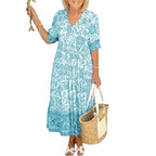 ZephyraFlow™ Maxi Dress — Feel Unstoppable in Feather-Light Comfort and Bold, Breathable Style
