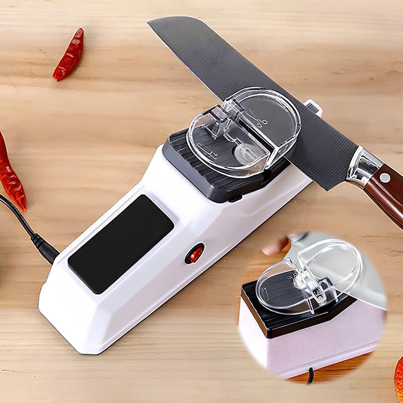 Knife Sharpener | Accurate Grinding Technology | Secure Design | Suitable for All Blades