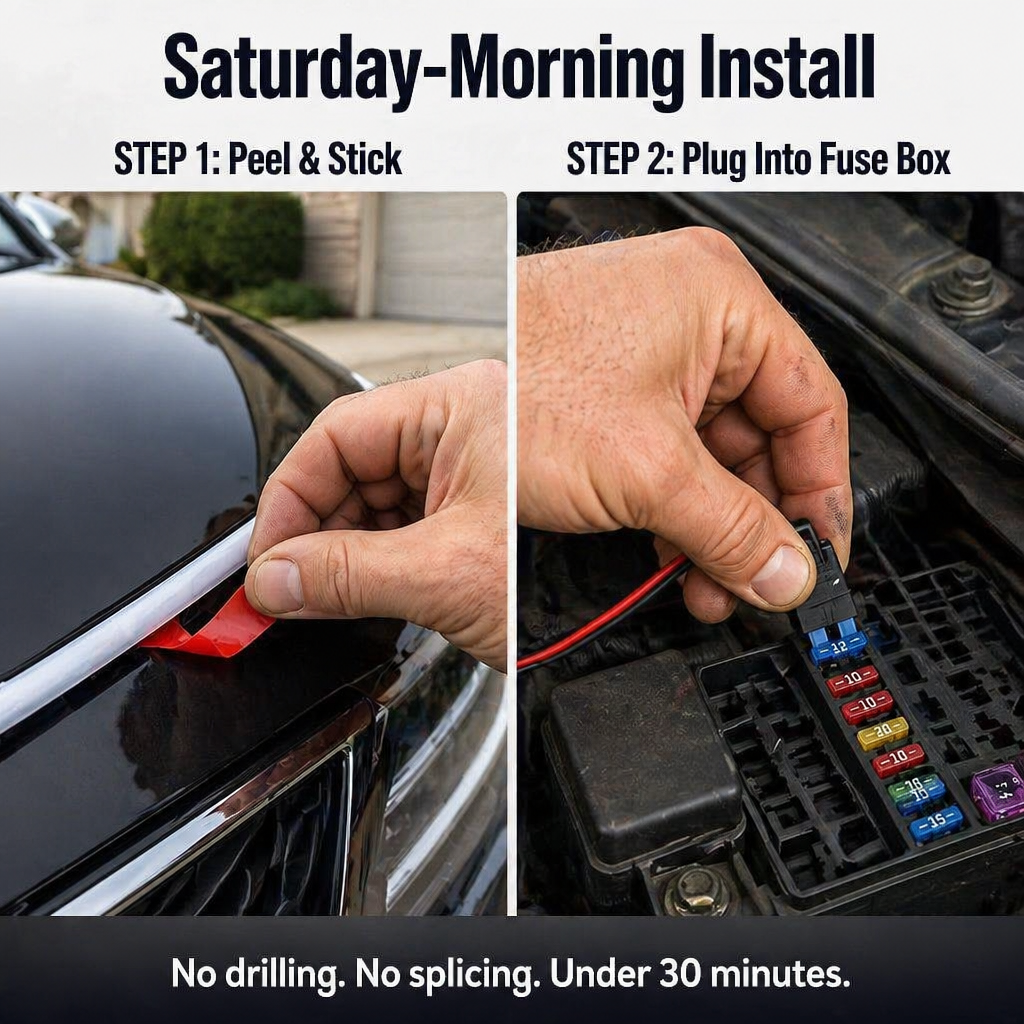 RadiantPulse™ — Sweep, Shine & Attract Attention Every Time You Start Your Car
