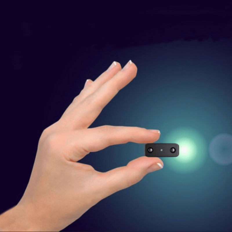 Mini Security Camera 1080P HD | 5 m IR Night Vision | Motion Sensor | Spotlight Lens