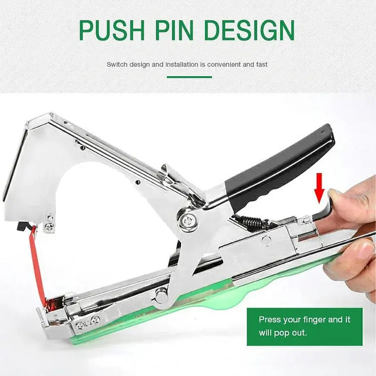 Binding Machine | Single-Hand Use | Soft Plant Securing | GardenGrip
