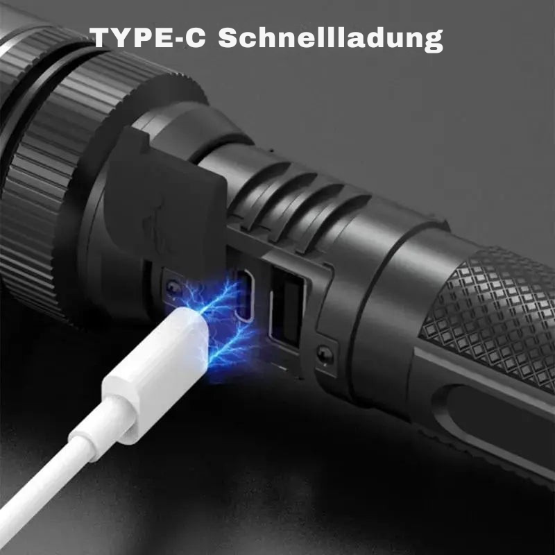 LED Flashlight | Waterproof & Ultra Bright | Zoom Feature | UltraBright