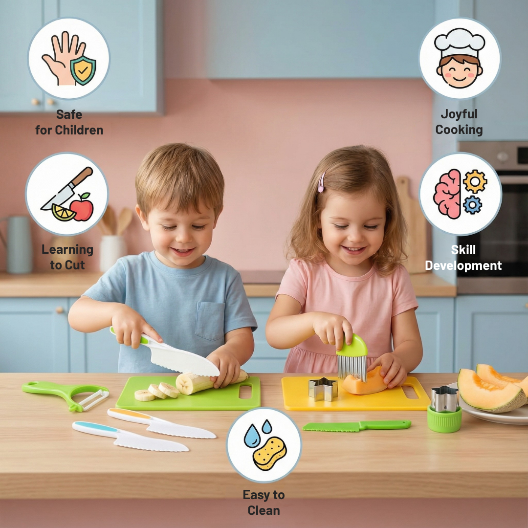Culinimo™ Kids Kitchen Set — Empower Your Child’s Safe, Proud Culinary Adventure Every Day