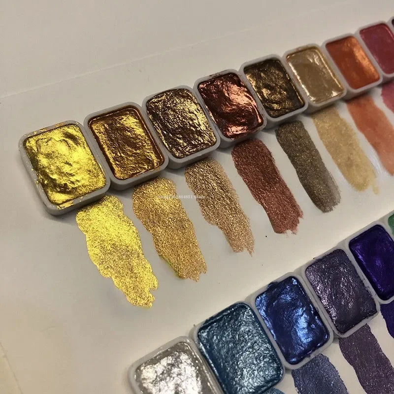 RadianceForge™ Pearlescent Pigments — Ignite Every Stroke with Magnetic, Mirror-Gloss Brilliance