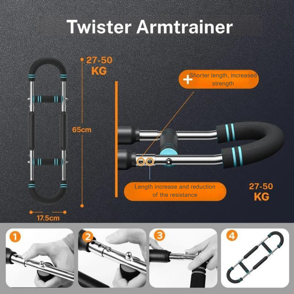PowerTwist Pro™ — Sculpt Rock-Hard Arms and Chest That Demand Attention Everywhere You Go