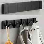 Foldable Wall Hook | Screw Mount or Self-Adhesive | Aerospace Aluminum | Hookwell