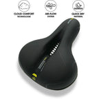Bicycle Saddle | Comfort Ergonomics | Shock Dampening | RideRelief