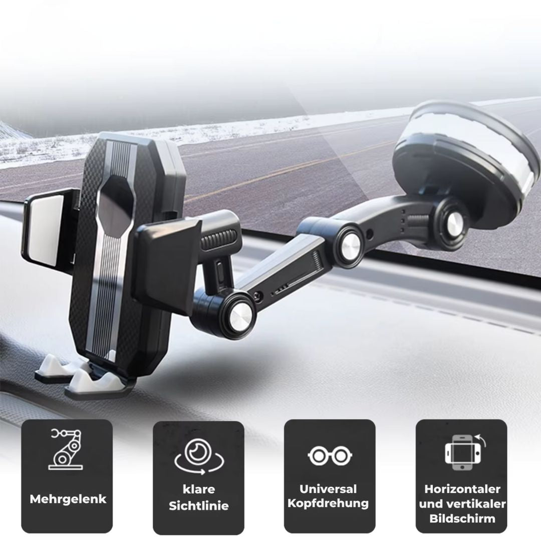 Phone Holder | Phone Mount with 360° Rotation & Suction Cup | LuxGrip