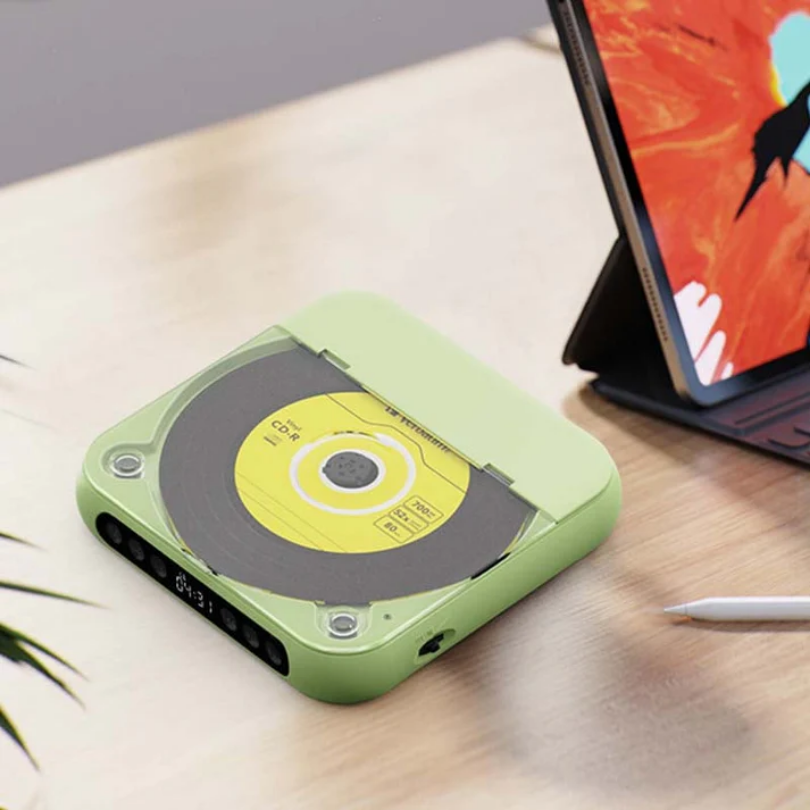 VivaPulse™ Portable CD Player — Unleash Your Music’s Pure Passion Everywhere You Go