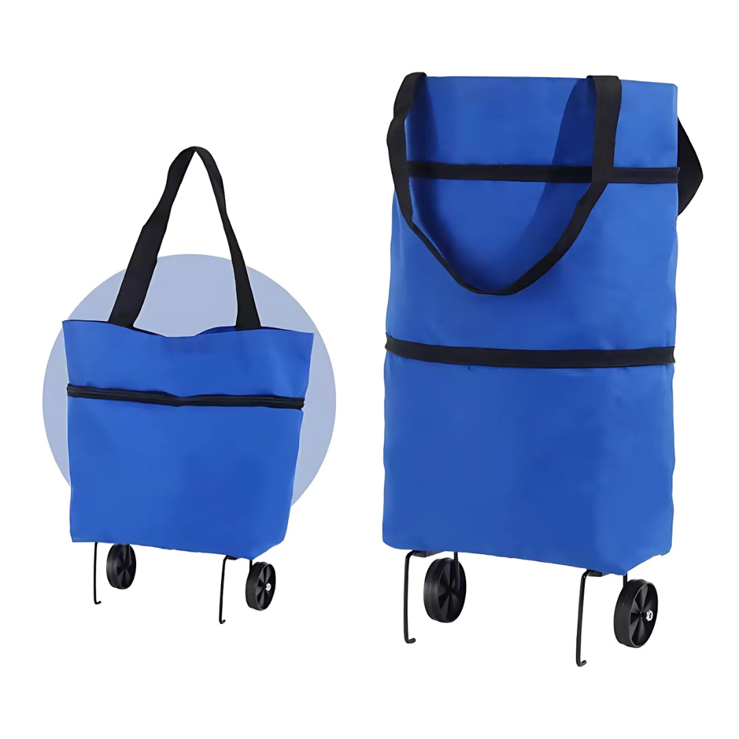 Shopping Trolley | Collapsible Rolling Bag | Lightweight Carrying | Icone