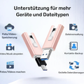 USB Stick | Expanded Storage Capacity | Multi-Port File Transfer | SnapStick