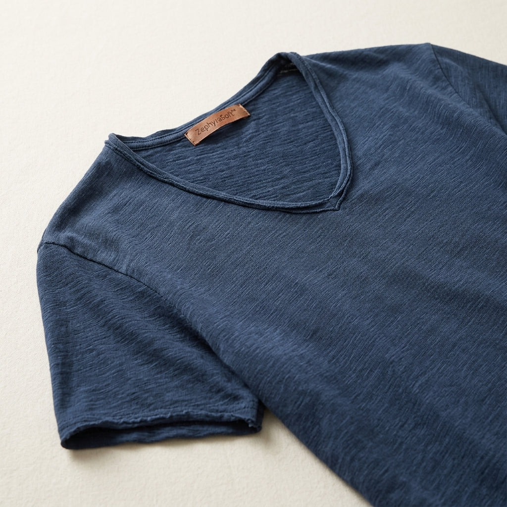 ZephyraSoft™ Cotton Tee — Stay Cooler, Sharper, and Unstoppable All Day Long
